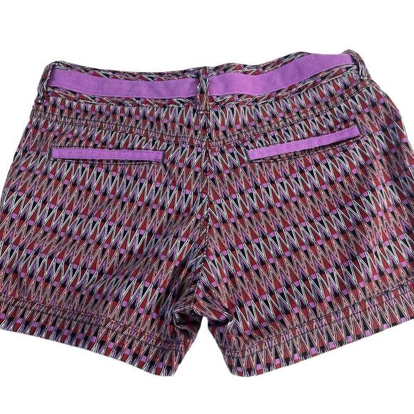 Athleta Ariel Fo Sho Thistle Print Shorts Sz 2/XS - Picture 3 of 9